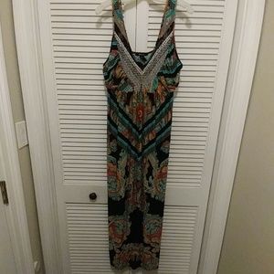 Style and Co. Sleeveless Long Dress